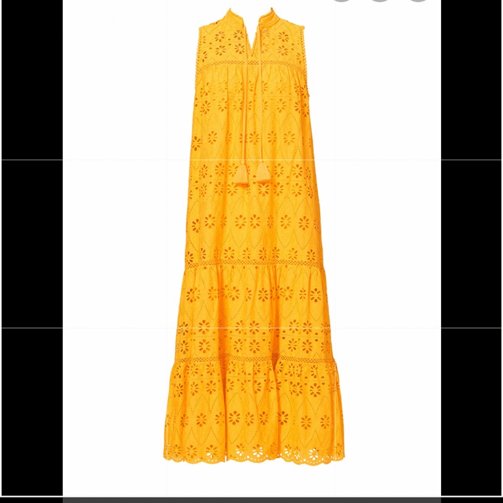 NWOT Kate Spade Eyelet Patio Maxi Dress